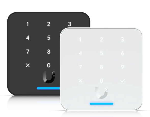 PIN- und NFC-Leser in Schwarz und Weiß